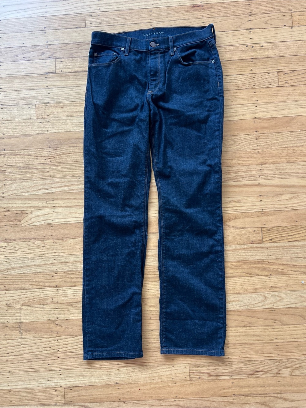 Mott And Bow Straight Denim Mens 33x32